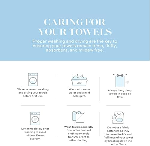 Luxury Washcloths Set for Bathroom - Soft Egyptian Cotton