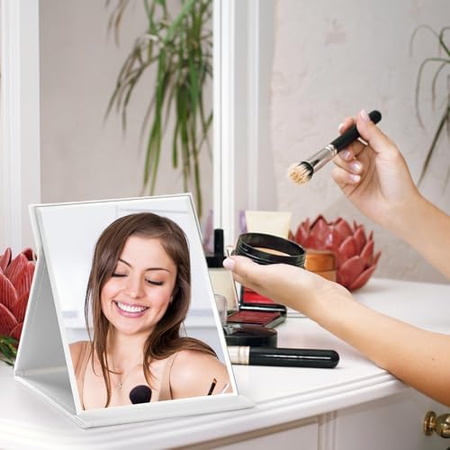 3-Pack Portable Folding Makeup Mirror