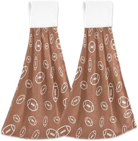 Fast-Drying American Football-Kitchen Towels 2-Pack Soft Absorbent