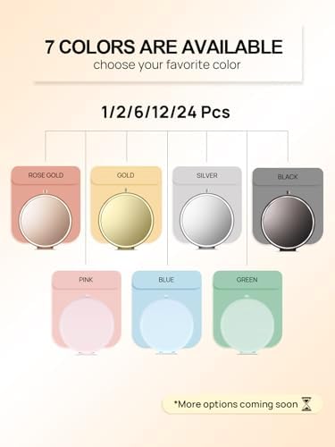 Essential Compact Magnifying Mirror for Travel