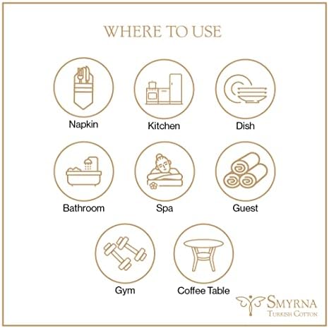 Smyrna Turkish Cotton Wash Cloths