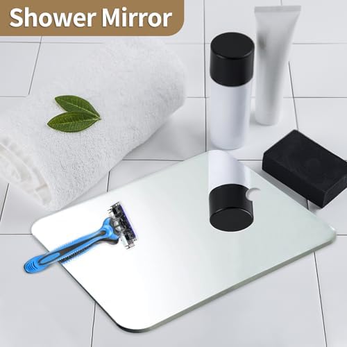 Safe Travel Mirror for Shaving or Makeup