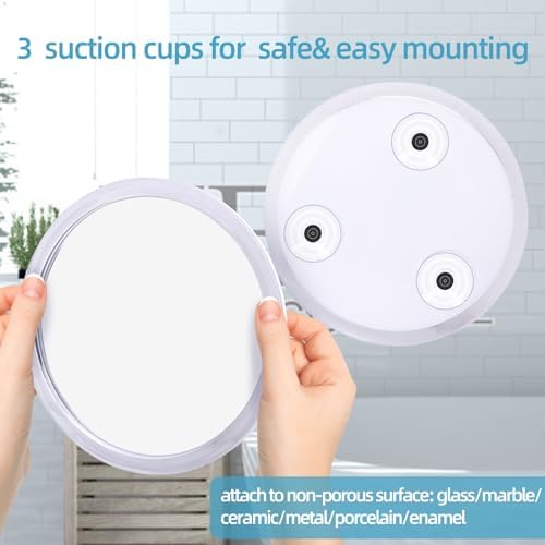 Fog-Free Shower Mirror