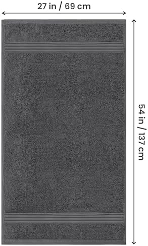 Utopia 4-Pack Bath Towels Set