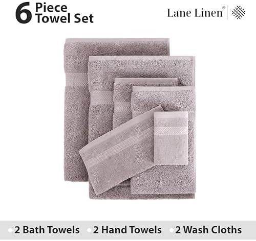Luxury bath towel set extra soft 100 cotton perfect for your bathroom