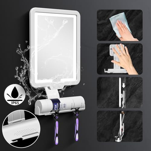Heated Bathroom Mirror Fogless