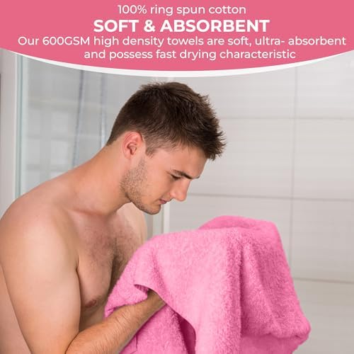 Luxury 100 Cotton Bath Towels
