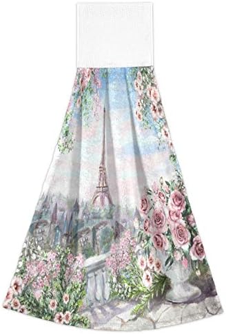 Paris Eiffel Tower Kitchen Towels 2-Piece - Fast-Dry Stylish Functional