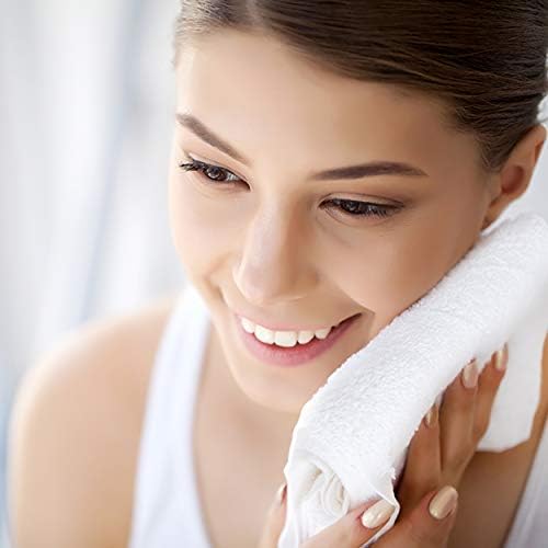 High-Quality Soft Cotton Ring-Spun WashCloths for Face Body 12x12