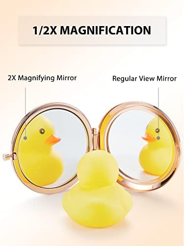 Essential Compact Magnifying Mirror for Travel