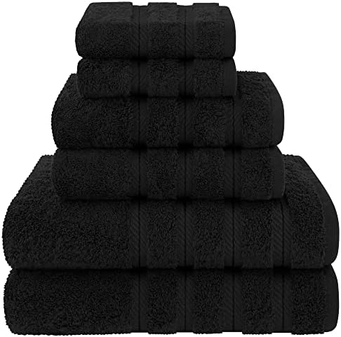 American Soft Linen Luxury 6-Piece Bathroom Towel Set
