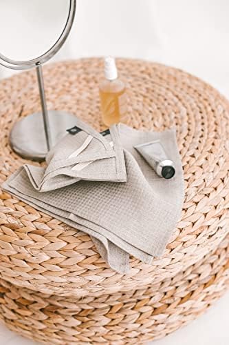 Natural Flax Face Washcloths