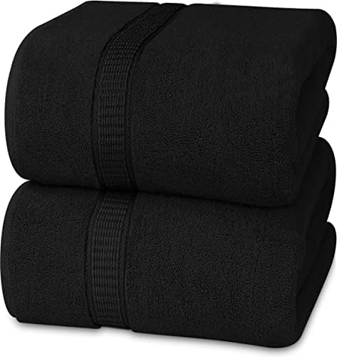 Utopia Towels - Luxurious 2-Piece Jumbo Bath Sheets - 600 GSM Soft Absorbent