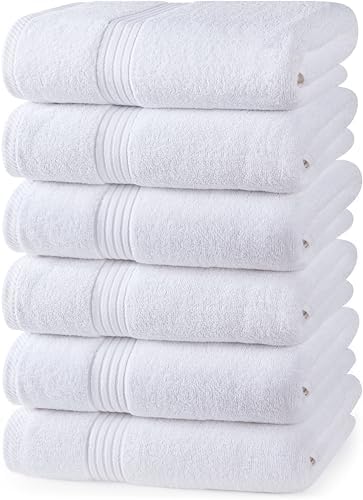 Utopia Towels 6-Piece Premium Hand Towels Set 16x28 inches