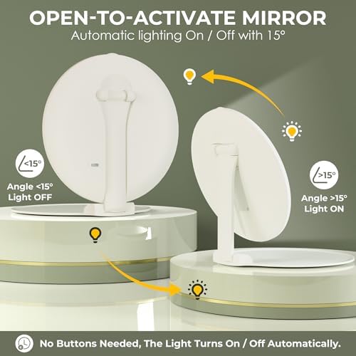 Makeup Mirror with 3 Light Modes