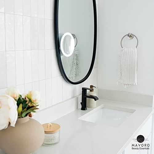 Mavoro 10X Magnifying Mirror with 3 Suction Cups