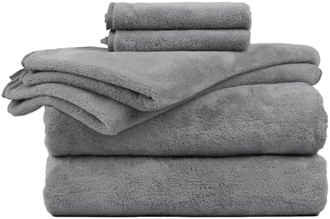 Eco-Friendly Microfiber Bath Towels Set