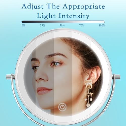 Professional 10X Magnifying Vanity Mirror with Lights