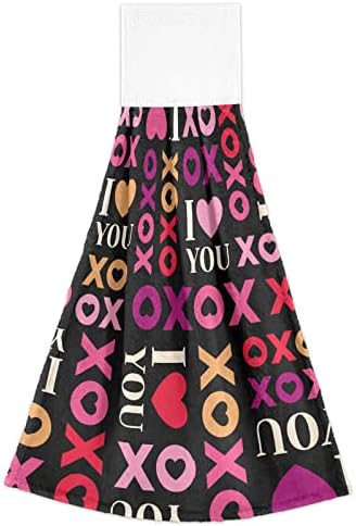 Elegant Heartfelt Kitchen Towels for Love Fingertip Towels with Unique Design