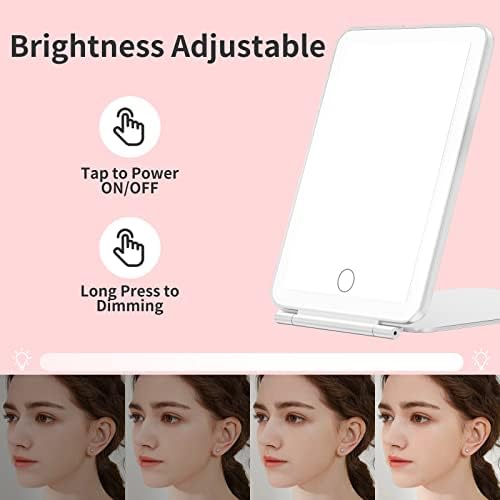 Mecion Makeup Mirror With 10X Magnification And 80 LED Lights 1