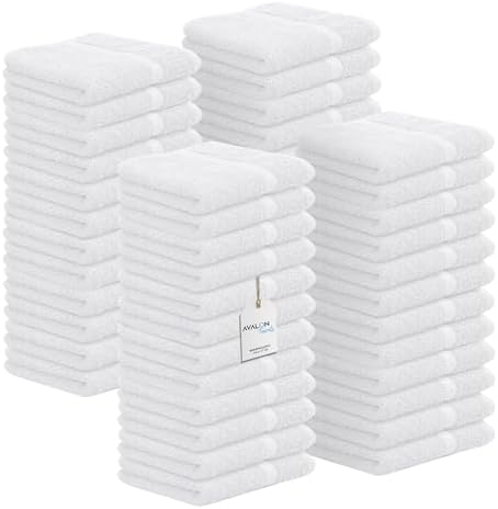 Avalon 48-Pk 12x12 Washcloths