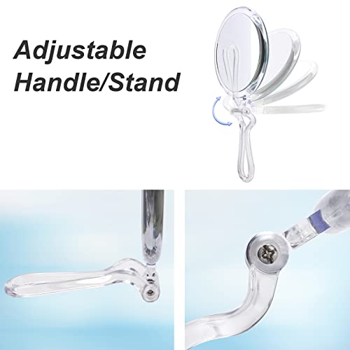 AMISCE 2-Sided 30x Magnifying Mirror