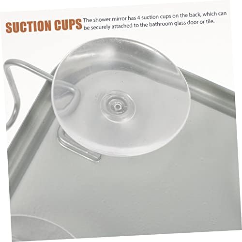 Hook Vanity Mirror with Suction Cup