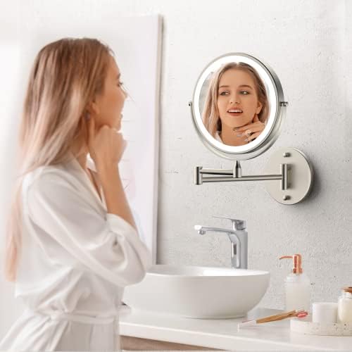 HD Wall-Mounted Makeup Mirror for Daily Use