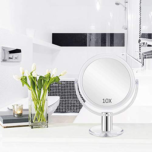 Fabuday Double Sided Magnifying Makeup Mirror with Stand