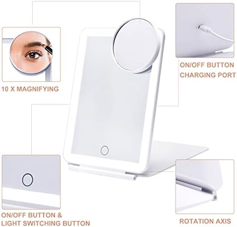 Foldable Travel Makeup Mirror