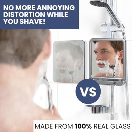 MIRRORVANA Professional Quality Real Glass No Fog Easy to Hang