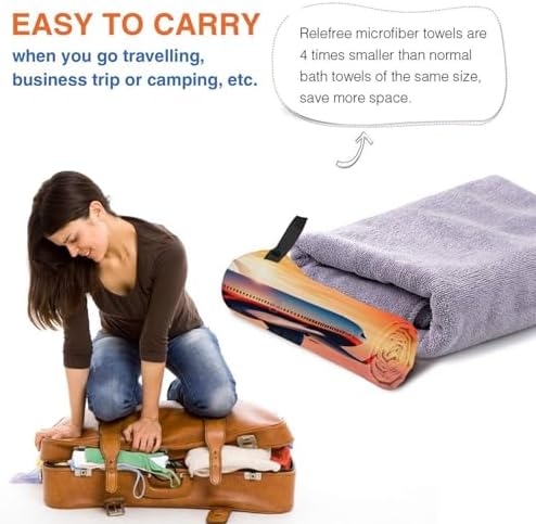 Quick-Dry Microfiber Beach Towel