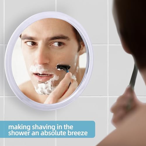 Fog-Free Shower Mirror