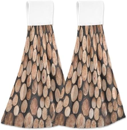 Natural Wooden Kitchen Hand Towels