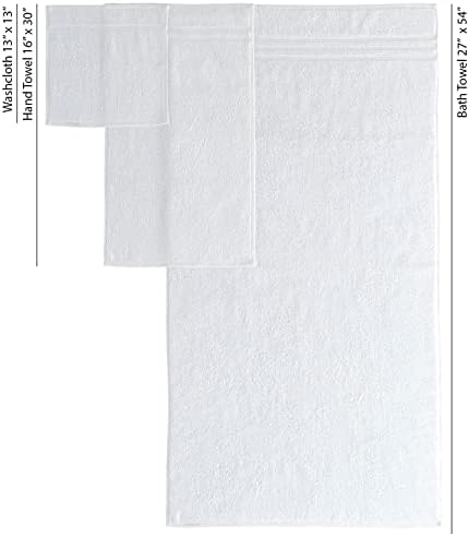 Beautiful Premium Turkish Cotton Bath Towels Set by Hawmam Linen