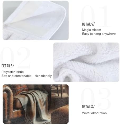 Hand Towels for Home and Kitchen Scotland Highland Cattle Kitchen