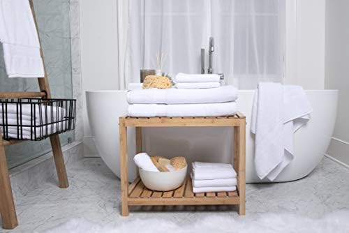 COTTON CRAFT Hotel Spa Luxury Bath Sheet Set - 2 Pack - 40 x 80