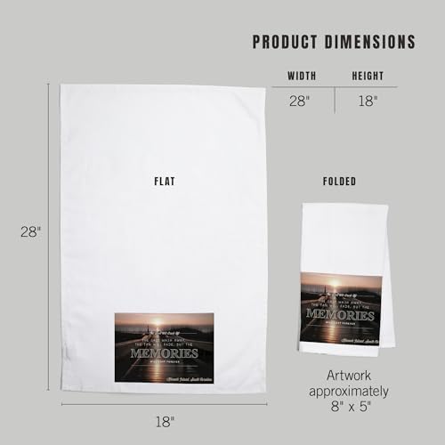 Lantern Press Kiawah Island Beach Towel