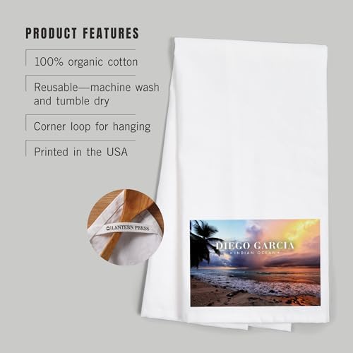 Diego Garcia Beach Transparency Hand Towel