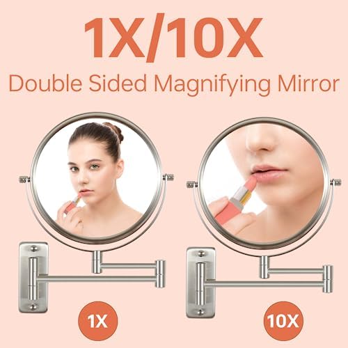 Erlingeryi 8 Wall-Mounted Makeup Mirror
