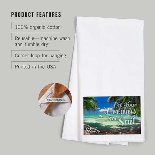 Beautiful Beach Towel Made in the USA 18x28 inches