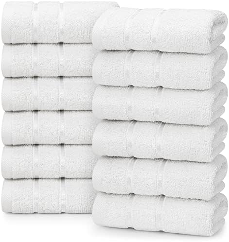 Utopia Towels - 12 Pack Viscose Luxury Wash Cloths Set