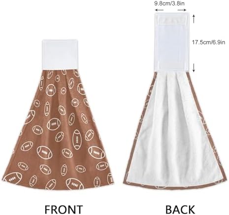 Fast-Drying American Football-Kitchen Towels 2-Pack Soft Absorbent