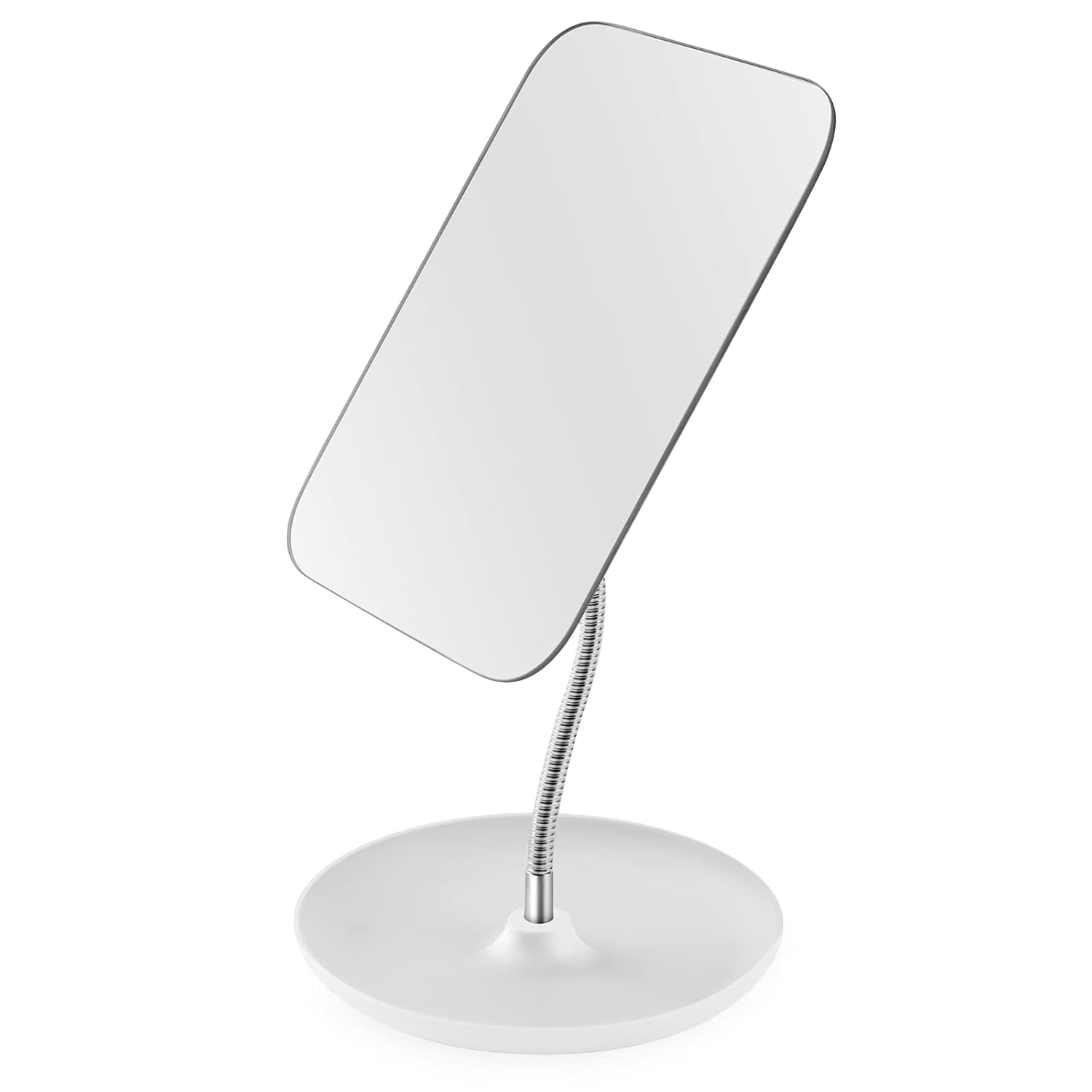 Adjustable Vanity Mirror with Stand for Makeup - Portable Travel Companion