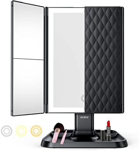 Versatile 3-Mode LED Makeup Vanity Mirror