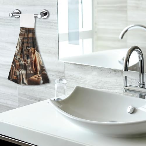 Hand Towels for Home and Kitchen Scotland Highland Cattle Kitchen