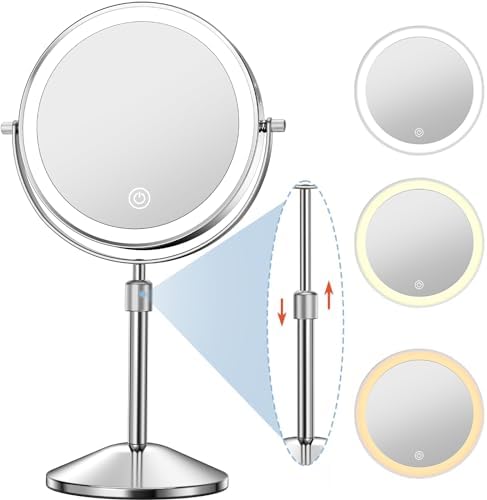 Professional 10X Magnifying Vanity Mirror with Lights