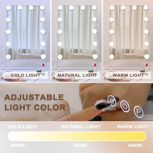 Hansong Lighted Vanity Mirror for Makeup