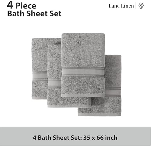 LANE LINEN 100 Cotton Extra Large Bath Towels