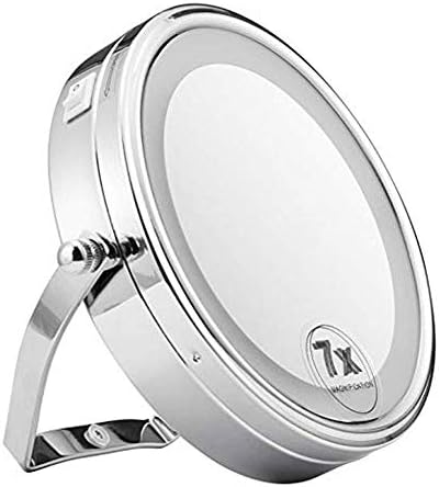 6-inch Two-Sided 7X Magnification Shaving Mirror